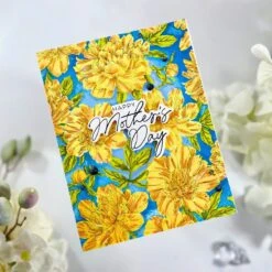 Peony Background Press Plate From The Let's Celebrate Collection By Yana Smakula -Woodland Scenics Shop DeepaRobbins 2024 Yana sCelebrationCollection 5