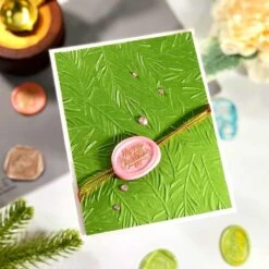 Evergreen 3D Embossing Folder From The Sealed For Christmas Collection 12 Evergreen 3D Embossing Folder From The Sealed For Christmas Collection -Woodland Scenics Shop DeepaRobbins September2023 SealedForChristmas 2