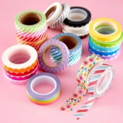 Doodlebug Candy Stripes Washi Tape Assortment -Woodland Scenics Shop DoodleBugWashiTape fc23e2a9 29c9 4704 a0e6 b568782db4fb