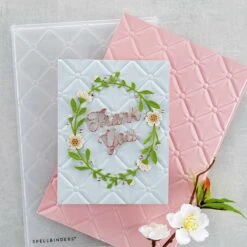 Tufted 3D Embossing Folder -Woodland Scenics Shop E3D 027 3D Embossing Folders Spellbinders Tufted Lifestyle 15381