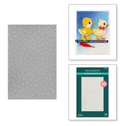 Raindrops 3D Embossing Folder From The Showered With Love Collection By Vicky Papaioannou