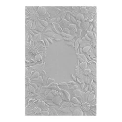 Four Petal Floral 3D Embossing Folder From The Four Petal Collection 9 Four Petal Floral 3D Embossing Folder From The Four Petal Collection -Woodland Scenics Shop E3D 053 FourPetal Spellbinders Four Petal Floral Color