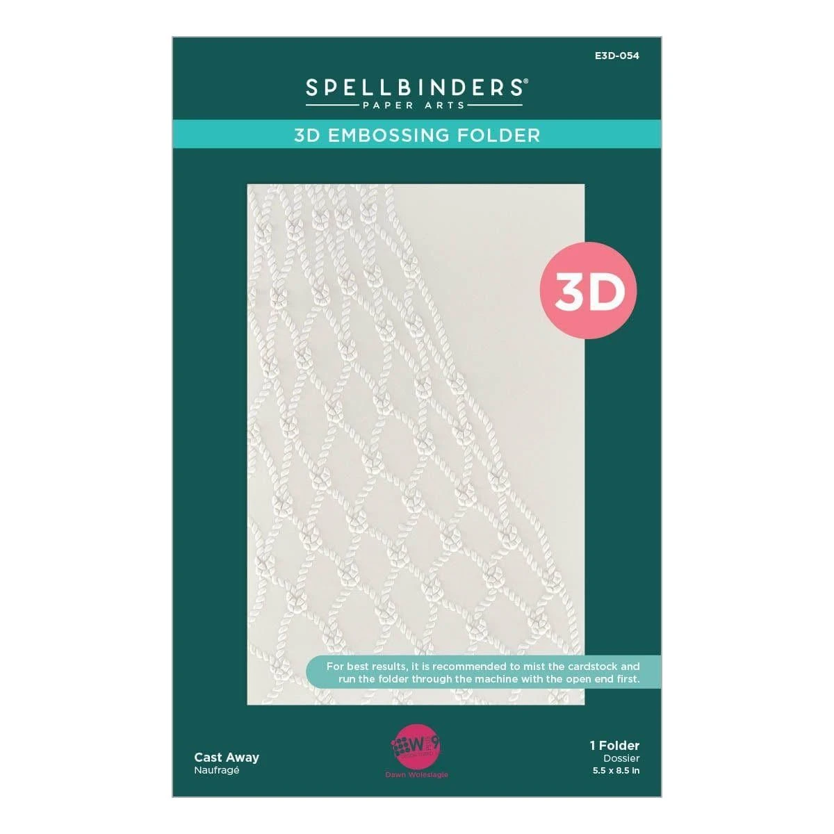 Cast Away 3D Embossing Folder From The Seahorse Kisses Collection By Dawn Woleslagle 12 Cast Away 3D Embossing Folder From The Seahorse Kisses Collection By Dawn Woleslagle - Image 12