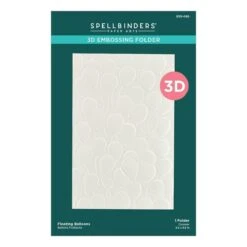 Floating Balloons 3D Embossing Folder From The It’s My Party Too Collection -Woodland Scenics Shop E3D 062 It s My Party Too SB Carissa Wiley Floating Balloons Pac