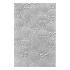 Vintage Ornaments 3D Embossing Folder From The Classic Christmas Collection 22 Vintage Ornaments 3D Embossing Folder From The Classic Christmas Collection -Woodland Scenics Shop E3D 064 Classic Christmas Vintage Ornaments Color