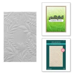 Autumn Serenade 3D Embossing Folder From The Serenade Of Autumn Collection
