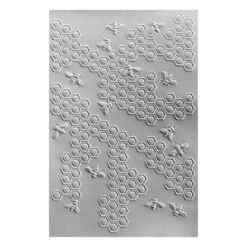 Bee-Cause 3D Embossing Folder From The Through The Arbor Garden Collection By Susan Tierney-Cockburn -Woodland Scenics Shop E3D 078 Through the Arbor Garden STC Bee Cause Color