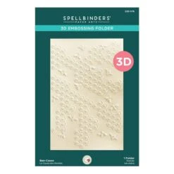 Bee-Cause 3D Embossing Folder From The Through The Arbor Garden Collection By Susan Tierney-Cockburn -Woodland Scenics Shop E3D 078 Through the Arbor Garden STC Bee Cause Pac
