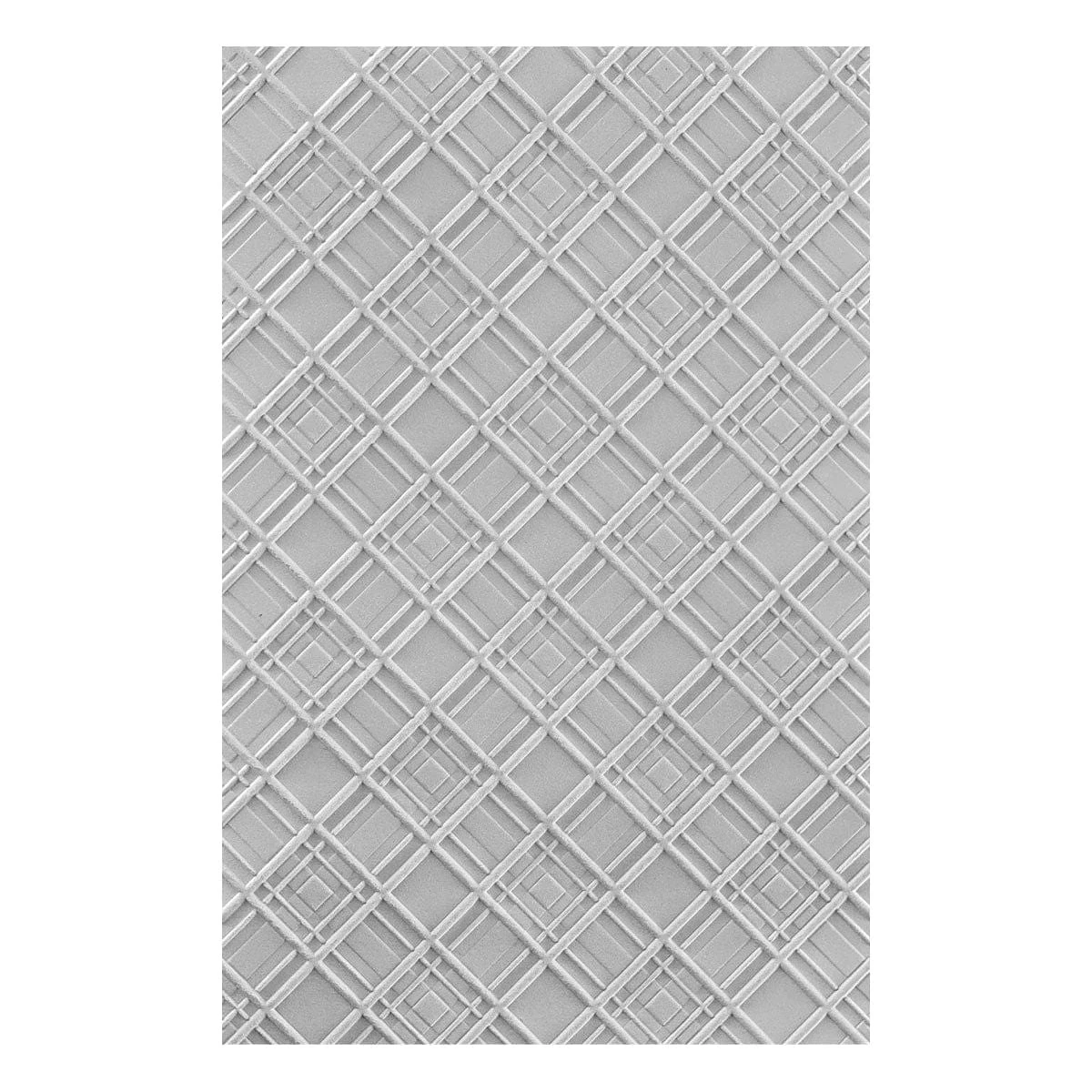 Argyle Plaid 3D Embossing Folder From The Home For The Holidays Collection 8 Argyle Plaid 3D Embossing Folder From The Home For The Holidays Collection - Image 8
