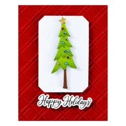 Argyle Plaid 3D Embossing Folder From The Home For The Holidays Collection 13 Argyle Plaid 3D Embossing Folder From The Home For The Holidays Collection -Woodland Scenics Shop E3D 099 Home for the Holidays Argyle Plaid Project