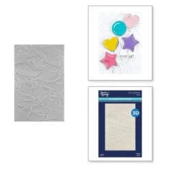 Plaster 3D Embossing Folder From The Birthday Bash Collection By Simon Hurley