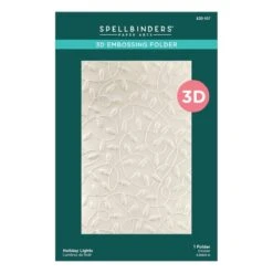 Holiday Lights 3D Embossing Folder From The Dancin' Christmas Friends Collection -Woodland Scenics Shop E3D 107 Dancin Christmas Friends Holiday Lights Pac de4efbf5 098c 46dd 9c4b 69f77be36405