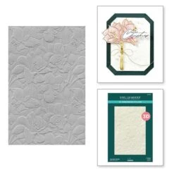 Amaryllis Garden 3D Embossing Folder From The Amaryllis Christmas Collection By Yana Smakula