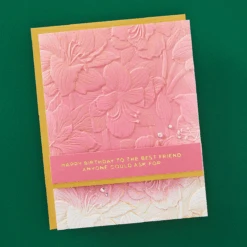 Amaryllis Garden 3D Embossing Folder From The Amaryllis Christmas Collection By Yana Smakula -Woodland Scenics Shop E3D 112 2