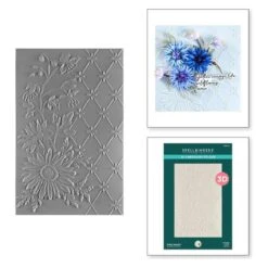 Wildly Beautiful 3D Embossing Folder From The Through The Meadow Collection By Susan Tierney-Cockburn