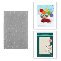 Wishing Stars 3D Embossing Folder From The Little Smiles Collection