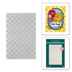 Bamboo Screen 3D Embossing Folder From The Cheerful Chirps Collection