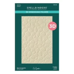 Born To Sparkle 3D Embossing Folder And Stencil Bundle From The Bougie Birthday Collection By Nina Boettcher -Woodland Scenics Shop E3D 122 Bougie Birthday Celebration Nina Boettcher Born to Sparkle Pac