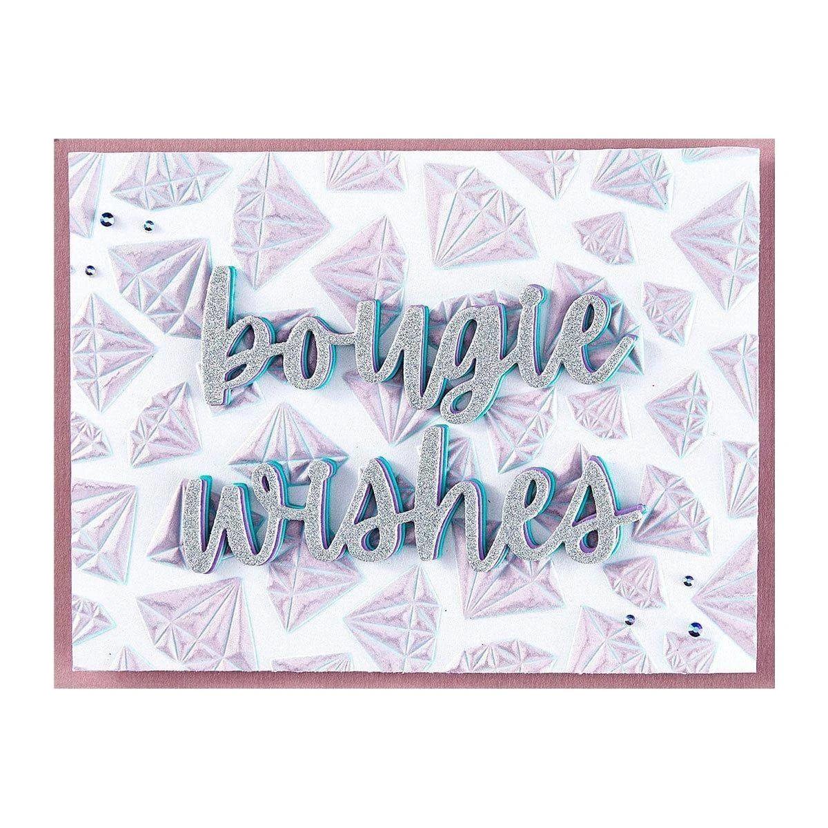 Born To Sparkle 3D Embossing Folder From The Bougie Birthday Collection By Nina Boettcher 11 Born To Sparkle 3D Embossing Folder From The Bougie Birthday Collection By Nina Boettcher - Image 11