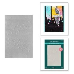 Soaring 3D Embossing Folder Embossing Folder From The Collaged Birds Collection By Dina Wakley