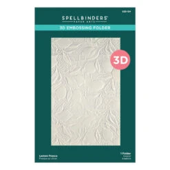 Lemon Fresco 3D Embossing Folder From The La Dolce Vita Collection -Woodland Scenics Shop E3D 134 La Dolce Vita Lemon Fresco Pac