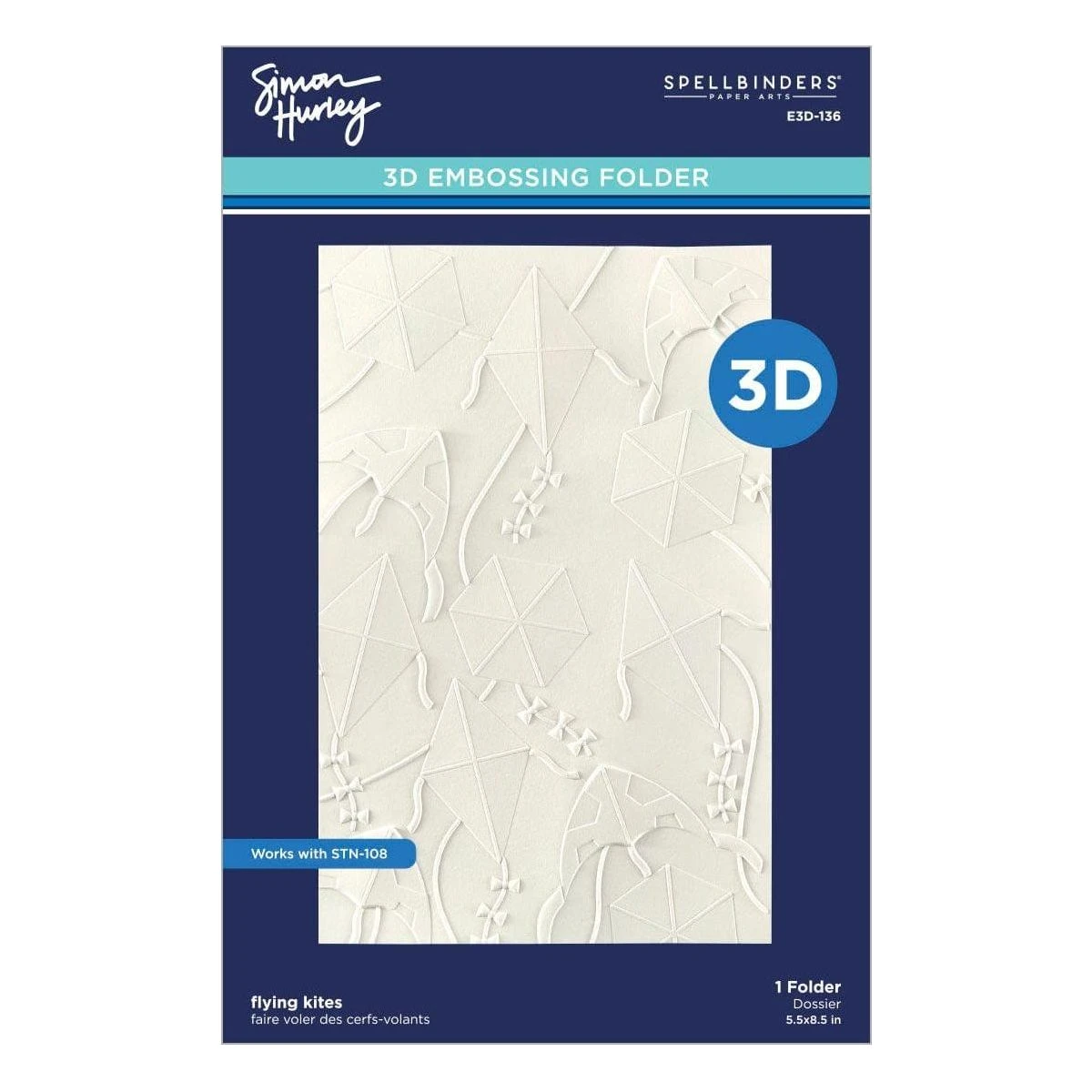 Flying Kites 3D Embossing Folder From The Sky's The Limit Collection By Simon Hurley 6 Flying Kites 3D Embossing Folder From The Sky's The Limit Collection By Simon Hurley - Image 6