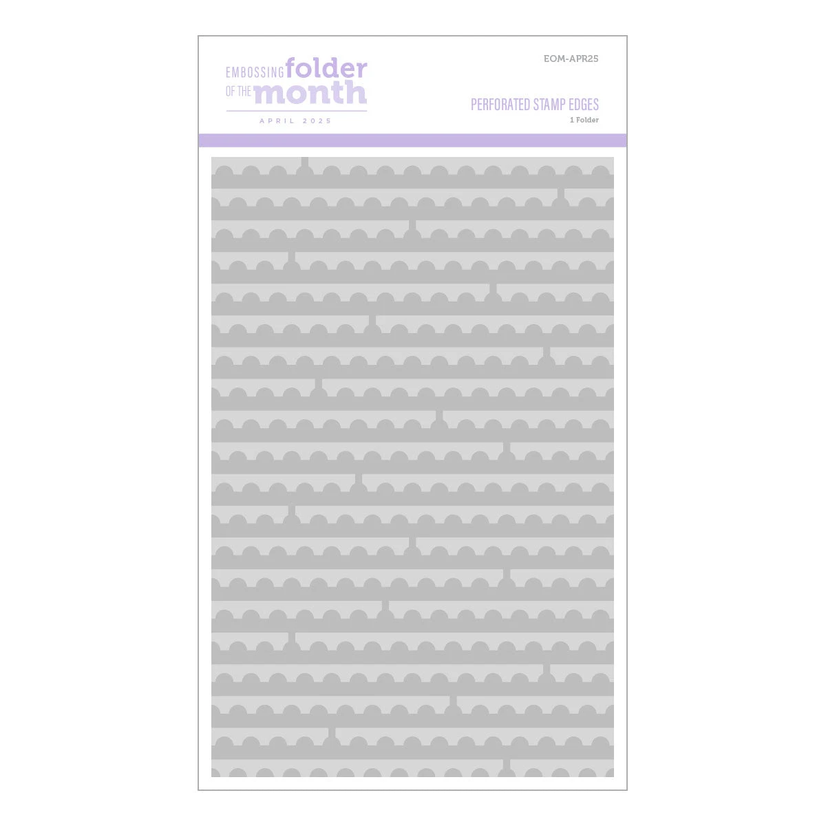 Perforated Stamp Edges -Embossing Folder Of The Month 17 Perforated Stamp Edges -Embossing Folder Of The Month - Image 17