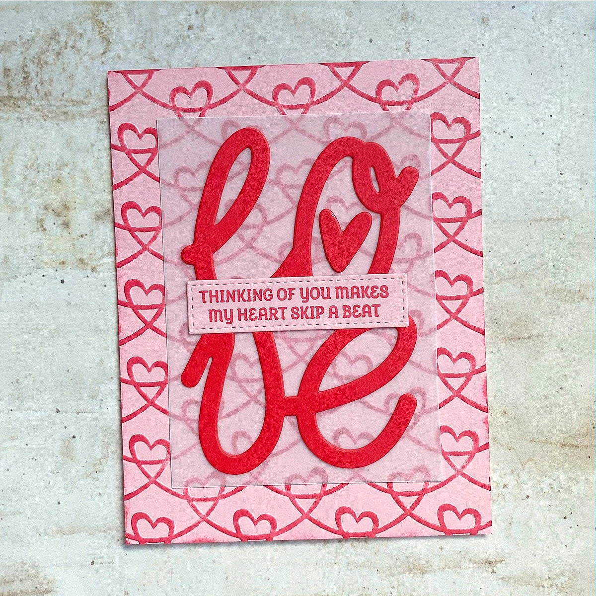 Heart Swag- Embossing Folder Of The Month 2 Heart Swag- Embossing Folder Of The Month - Image 2