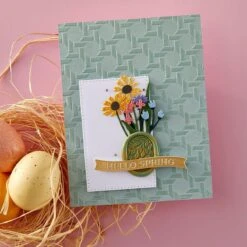 Wicker Basket -Embossing Folder Of The Month -Woodland Scenics Shop EOM FEB25 Product 1200x1200 Project 2 8141e45d 5a86 4957 a7bf e78266f2f195