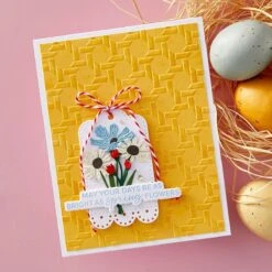 Wicker Basket -Embossing Folder Of The Month -Woodland Scenics Shop EOM FEB25 Product 1200x1200 Project 4 5854a77c 1160 4863 903a 74f8edb17967