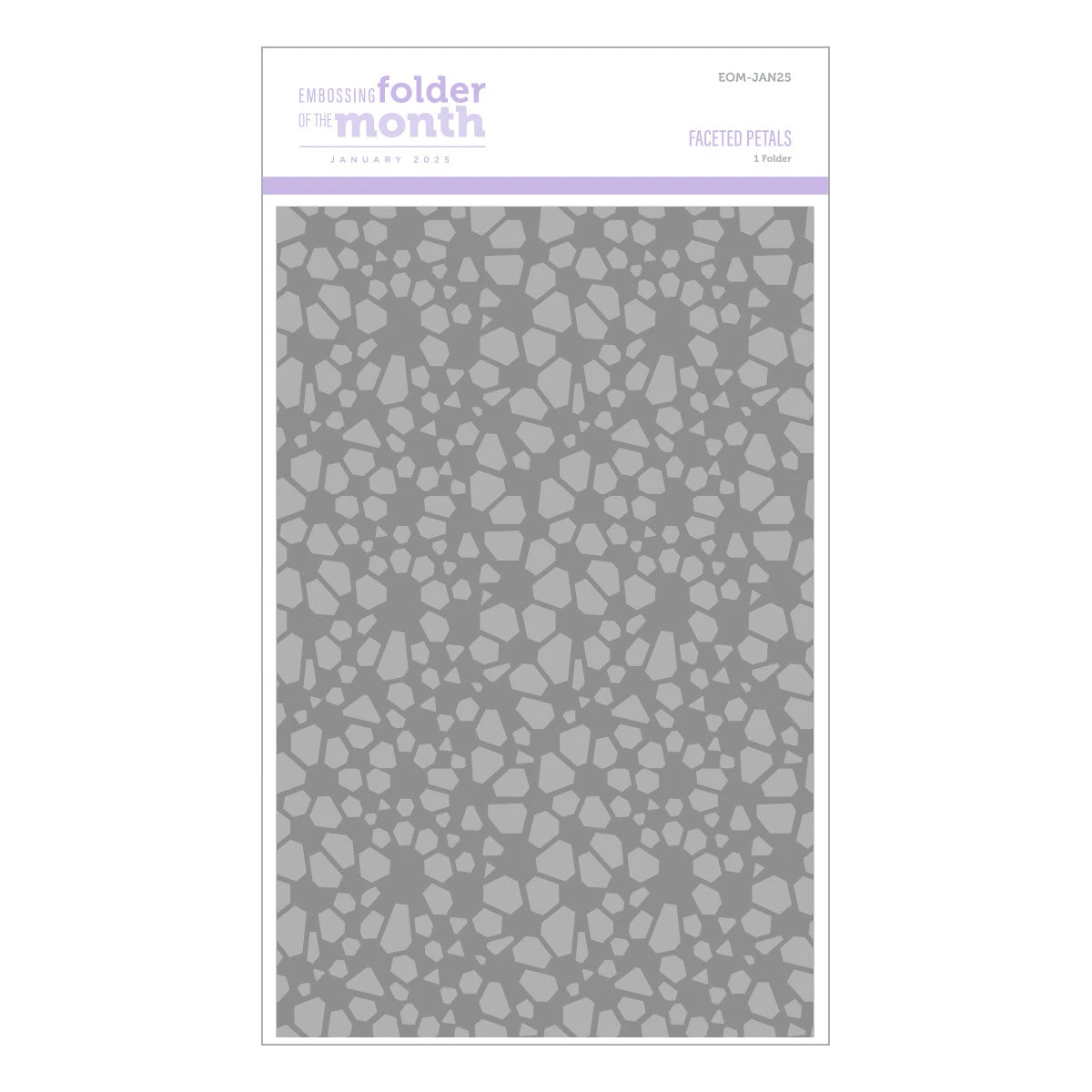 Faceted Petals- Embossing Folder Of The Month 6 Faceted Petals- Embossing Folder Of The Month - Image 6
