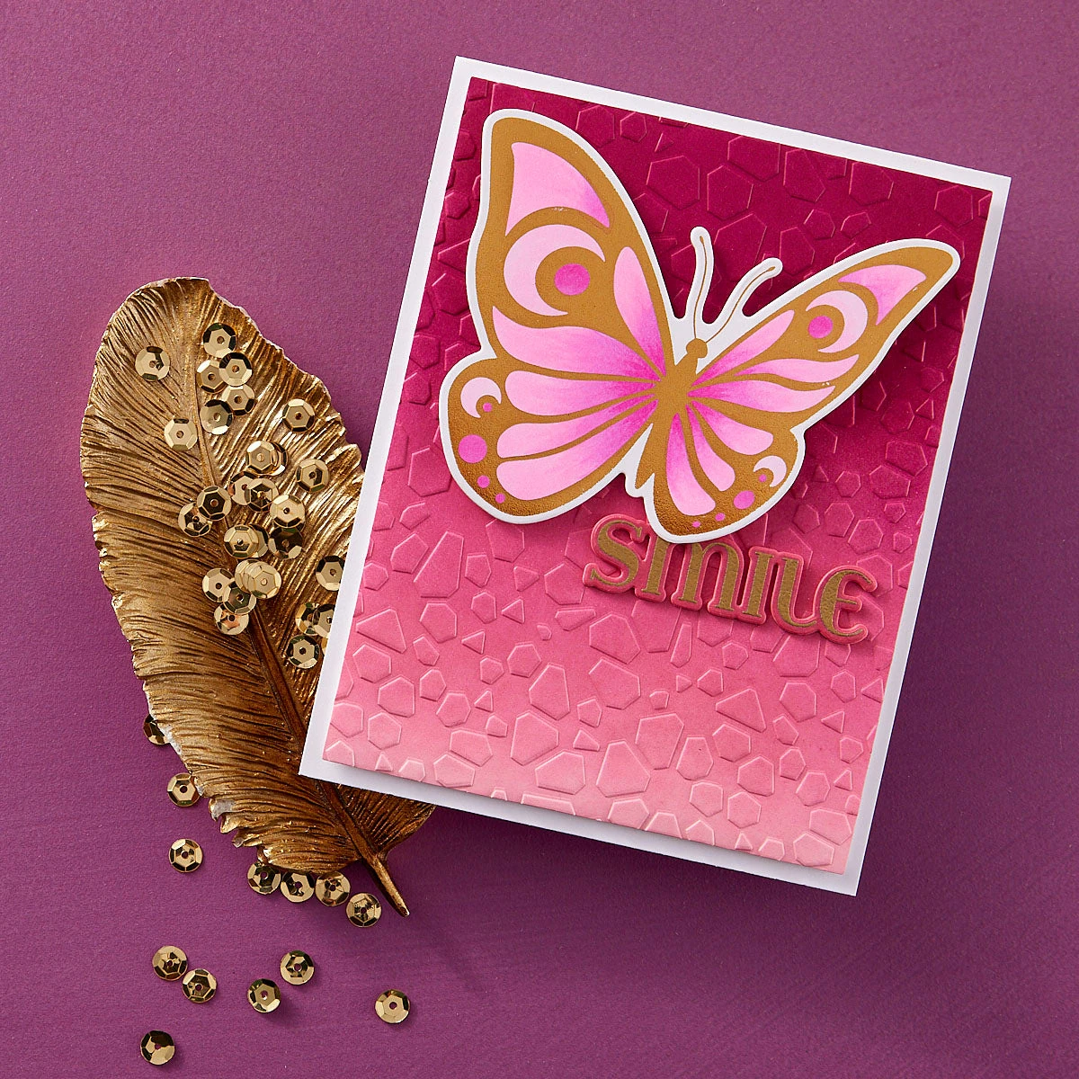 Faceted Petals- Embossing Folder Of The Month 2 Faceted Petals- Embossing Folder Of The Month - Image 2