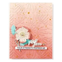 Mosaic Memories -Embossing Folder Of The Month -Woodland Scenics Shop EOM MAR25 Product 1200x1200 Project 1 accc9913 0ba0 4e01 89cb 8ba33a89c670