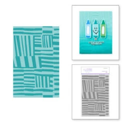 Abstract Study -Embossing Folder Of The Month