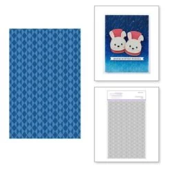 Checkered Argyle- Embossing Folder Of The Month