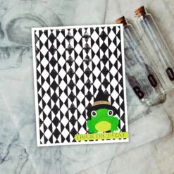 Checkered Argyle- Embossing Folder Of The Month -Woodland Scenics Shop EOM OCT24 Product 1200x1200 Project 7