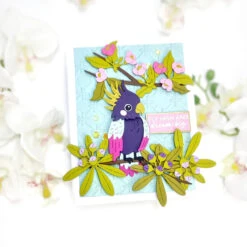 Spread Your Wings Sentiments Clear Stamp Set From The Cheerful Chirps Collection -Woodland Scenics Shop EmelieGenbergcheerfulchirpsjune20252