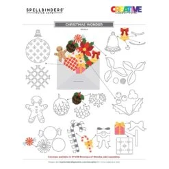 Christmas Wonder Etched Dies From The Envelope Of Wonder Collection -Woodland Scenics Shop EnvelopeofWonderInstructionalPDFs ChristmasWonder