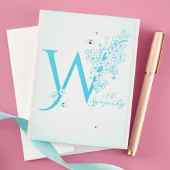 Floral W And Sentiment Press Plate From The Every Occasion Floral Alphabet Collection 12 Floral W And Sentiment Press Plate From The Every Occasion Floral Alphabet Collection -Woodland Scenics Shop EveryOccasionAlphaW2