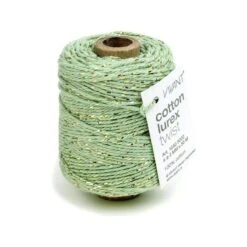 Vivant - Lurex Nile/Light Olive Cotton Cord -54.68 Yards
