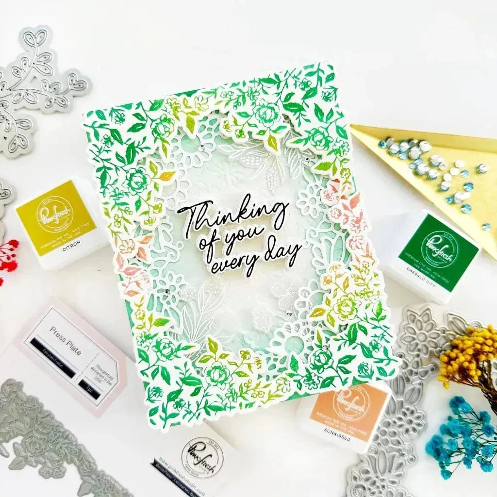 PinkFresh Studio Fairytale Frame Press Plate 6 PinkFresh Studio Fairytale Frame Press Plate - Image 6