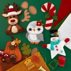 Felt Gingerbread Boy & Girl Etched Dies From The Felt Stitch & Create Collection By Nichol Spohr -Woodland Scenics Shop Felt Stitch and Create Nichol Spohr b73ab9d8 b232 451b b9ee ce65af553817