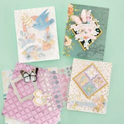 Floral Friendship Printed Die Cut Sentiments From The Floral Friendship Collection -Woodland Scenics Shop Floral Friendship Paper Suite 5 5a75b5ec 0104 4299 936f 6080fa0dff80