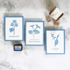 Florals Through The Year BetterPress Plates Bundle -Woodland Scenics Shop FloralsThroughtheYear