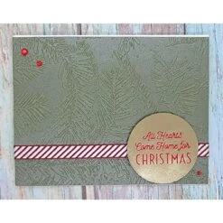 Forevergreen Embossing Folder From The Tis The Season Collection -Woodland Scenics Shop Forevergreen 83128.1637022820.1280.1280