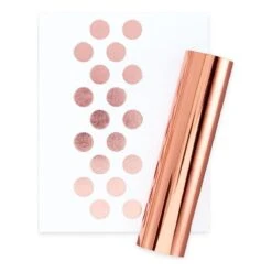 Glimmer Hot Foil Roll - Rose Gold -Woodland Scenics Shop GLF 004 Rose Gold Swatch REV103020