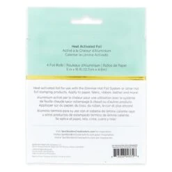 Glimmer Hot Foil4 Rolls - Metallic & Holographic Variety Pack -Woodland Scenics Shop GLF 012 Metallic Holographic Variety Pack Pac 2 REV103020 13622.1648166244.1280.1280