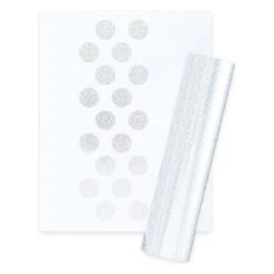 Glimmer Hot Foil4 Rolls - Metallic & Holographic Variety Pack -Woodland Scenics Shop GLF 012 Metallic Holographic Variety Pack Swatch Silver Holographic Speckle REV103020 75449.1648166555.1280.1280