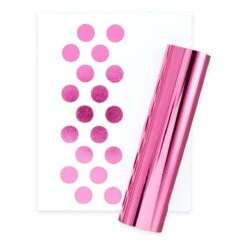 Glimmer Hot Foil Roll - Bright Pink -Woodland Scenics Shop GLF 017 Bright Pink Swatch REV103020