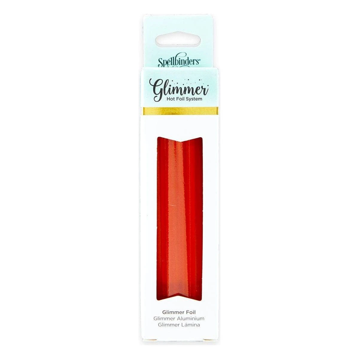 Glimmer Hot Foil Roll - Tangerine 5 Glimmer Hot Foil Roll - Tangerine - Image 5